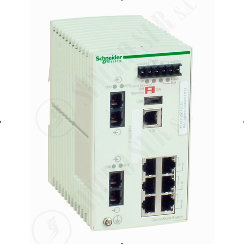 Switch Gestion Ethernet Administrable 6 Puertos Schneider