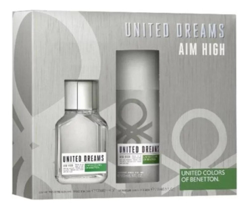 Perfume Aim High De Benetton 100ml + Desodorante 150ml 