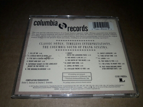 Frank Sinatra - Sinatra Sings His Greatest Hits (cd Usa)