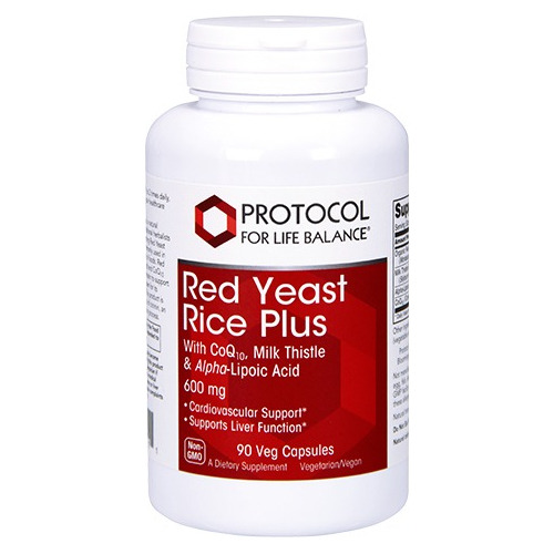 Protocol | Red Yeast Rice Plus | 600mg | 90 Veg Capsules