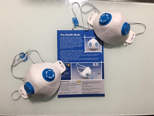 Máscara Pro Health Reutilizável N95 Com 40 Filtros