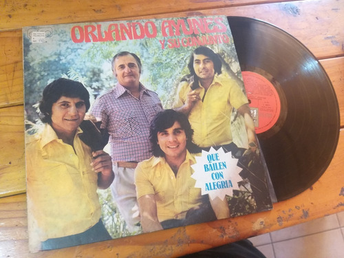 Orlando Ayunes Que Bailen Con Alegria Vinilo Lp 1980 Cumbia