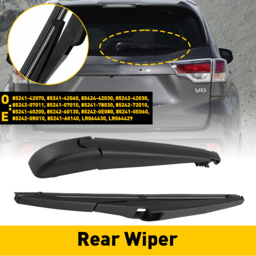 2 Pcs Rear Wiper Arm Blade Fits Toyota Rav4 Highlander M Oad