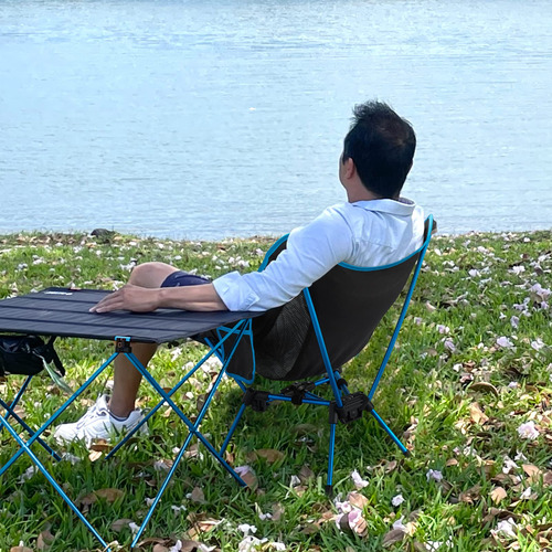 Silla Plegable Ultraligera Compacta Para Camping Y Mochilero