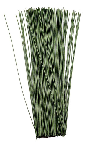 100x Florist Stub Wire 16 Pulgadas Calibre 22 For Arreglos