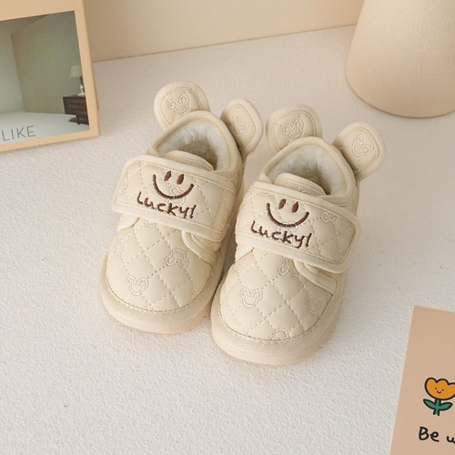 Botas De Nieve Para Bebés De 1 A 3 Años, Zapatos De Algodón