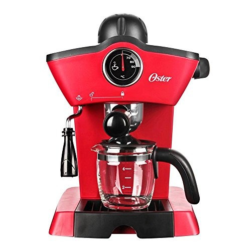 Oster Bvstem4188 Red Steam Espresso Cappuccino Maker (no En