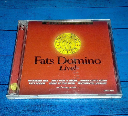 Fats Domino Live! Cdx2 Usa Maceo-disqueria