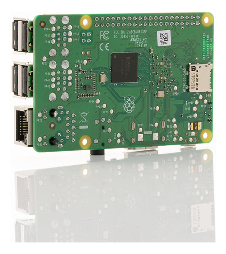 Vilros Raspberry Pi 3 B+ (b Plus) com capa dupla transparente
