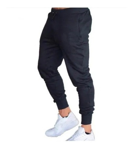 Calça De Moletom Masculina Slim Sport Academia
