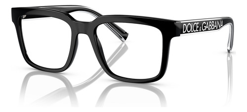 Óculos De Grau Dolce & Gabbana Dg5101 501 52 Cor Preto