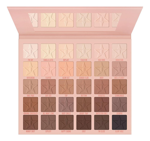 Paleta De Sombras De Ojos Orgy De Jeffree Star Cosmetics