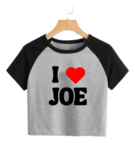 Remera I Love Joe Pupera Corta Nick Joe Kevin Jonas Brothers