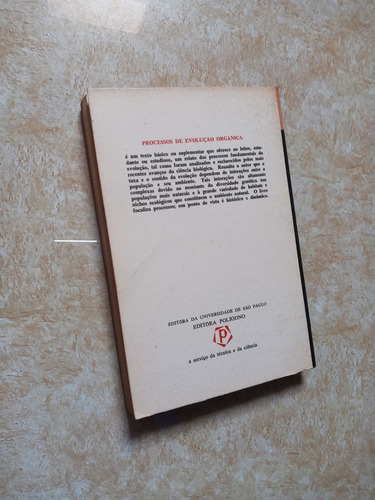 Livro - Processos De Evolução Orgânica (Usado)