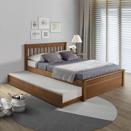 Conjunto Cama Casal Inglesa Com Cama Auxiliar Mv Outlet