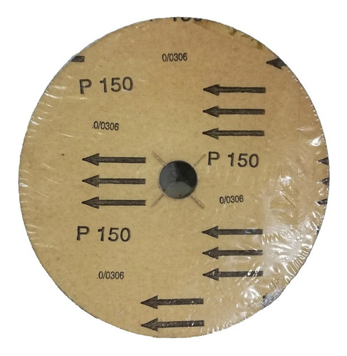 Imagen 2 de 5 de 25 Discos Abrasivos Makita 180 Mm Grano 150 Para Lijadoras