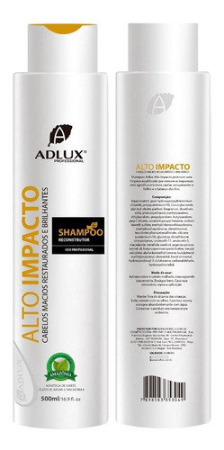 Shampoo Alto Impacto Adlux Nutrição Completa 500ml Original