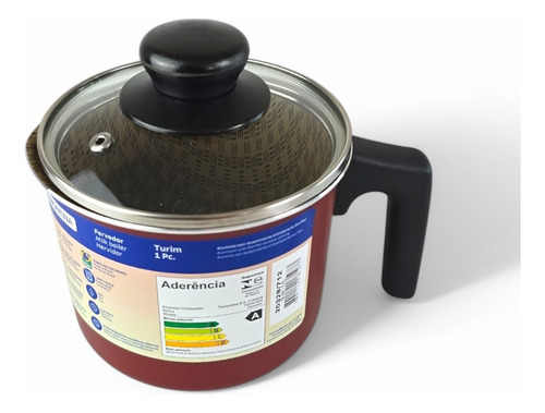 Fervedor Leiteira Antiaderente Tramontina Com Tampa 12cm 1l