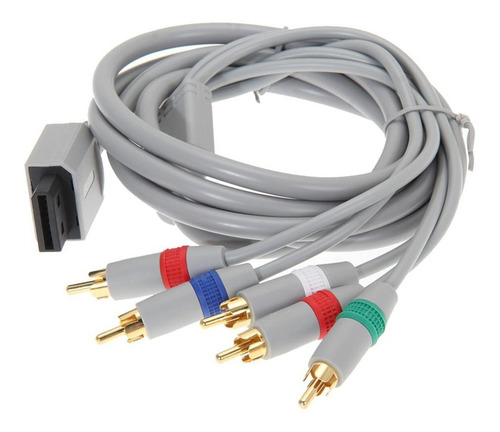 Cable Audio Y Video Componente Para Nintendo Wii Y Wii U Hd