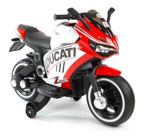 Moto A Bateria Bebesit Ducati Deportiva Grande 