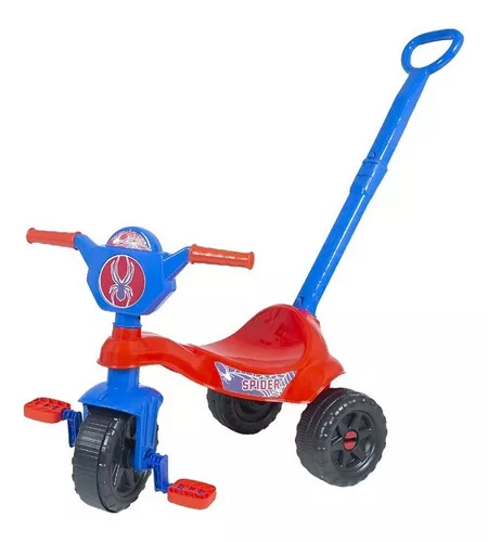 Triciclo Samba Toys Velotrol Triciclo Infantil, Motoca, Tchuco Heróis, Moto  Infantil, Velocípede, Mini Veículos, Spider Man