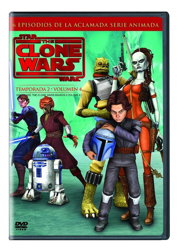 Star Wars The Clone Wars Temporada 2 Dos Volumen 4 Dvd