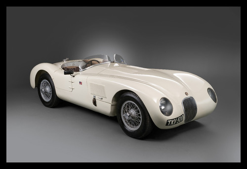 Jaguar C-type 1952 Cuadro Enmarcado 45x30cm