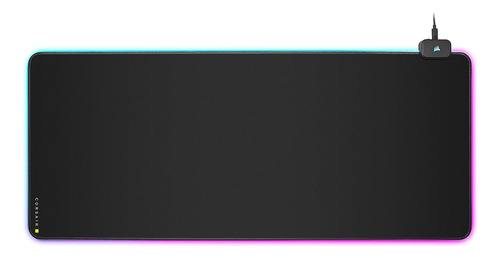 Mouse Pad Corsair Mm700 Rgb, 2 Puertos Usb, 930 X 400 X 4 Mm