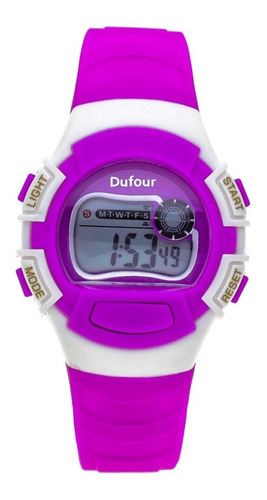 Reloj Digital Malla Silicona - Alarma - Crono - Fecha D13034