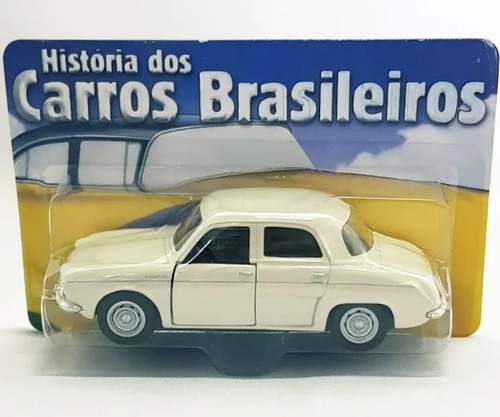 Miniatura Willys Dauphini História Dos Carros Brasileiros 