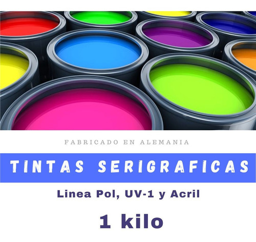 Tinta Uv Para Serigrafía 1 Kilo