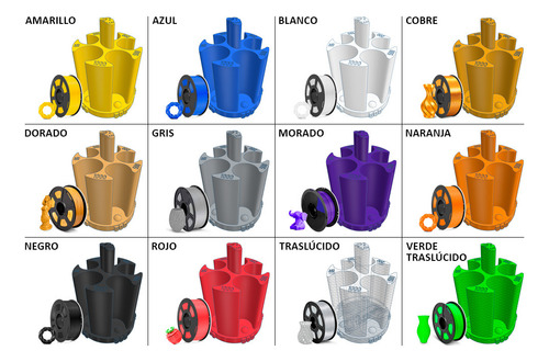 Organizador De Monedas Colombianas - Ideas Creativas 3d