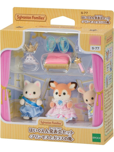 Sylvanian Families Princesa Ciervo Zapatos De Cristal Coneja