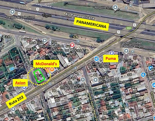 Excelente Edificio Comercial / Locales Ruta 202 Casi Panamericana, Don Torcuato
