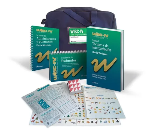 Test De Inteligencia Para Niños (wisc-iv)completo Wechsler