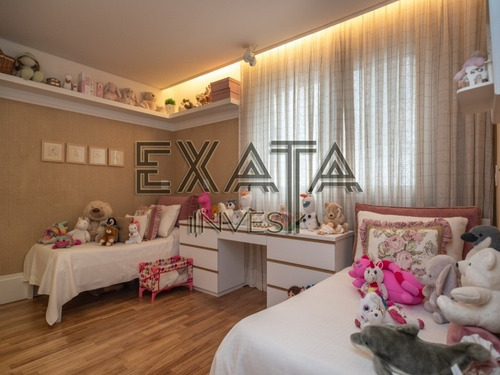 Imagem 18 de 28 de Apartamento Reformado, Moderno E Sofisticado No Jardim Paulista. Amplo Living Para Dois Ambientes, Home Theater, Sala De Almoço, Sala De Jantar, Cercados Por Um Terraço Envidraçad - Ap00686 - 693723
