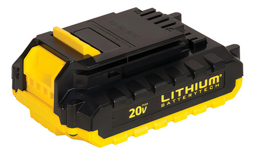 Taladro Percutor 20v + 2 Baterías Stanley Sch201c2k-b2c Color Amarillo