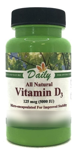 Vitamina D3 Daily Manufacturing - - Unidad A $2221