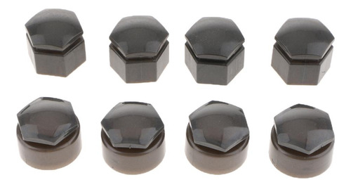 4 X 20 Unids Gris Rueda Tuerca Tornillo Cubierta Tornillo