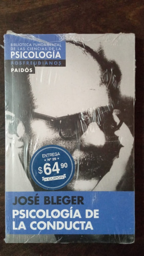 Psicología De La Conducta - José Bleger - Paidós