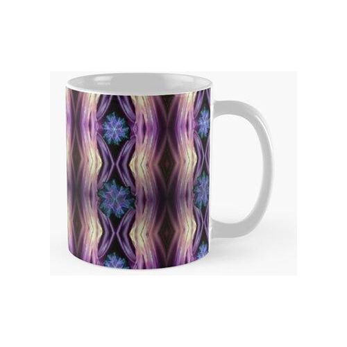 Taza Solo Un Punto De Púrpura, Abstracción Colorida, Arte Ab