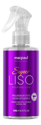 Proteção Térmica Super Liso Cabelos Poderosos Perfeito Lisos