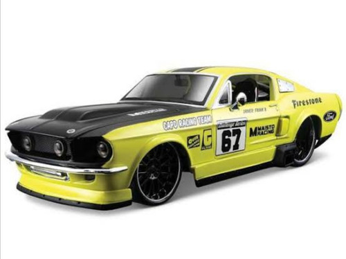 Mustang Gt 1967 Allstar Esc 1:24