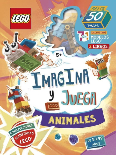 Libro: Lego Iconic. Imagina Y Juega. Animales. Vv.aa. Planet