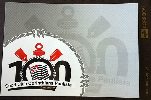 V 9202 Cartao Postal Corinthians Futebol 2010