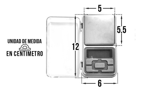 Balanza Digital De Precision 0,01g Hasta 200g De Bolsillo