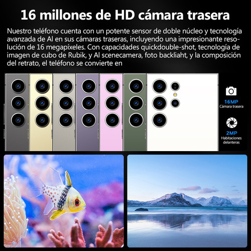 Android Celulares S2 S25 Ultra 6.56 Pulgadas Barato Ram2gb Y Rom16gb