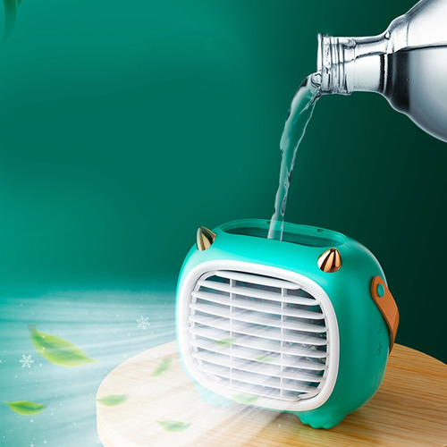 Imagen 5 de 8 de Ventilador Humidificador Aire Acondicionado Portátil Remax