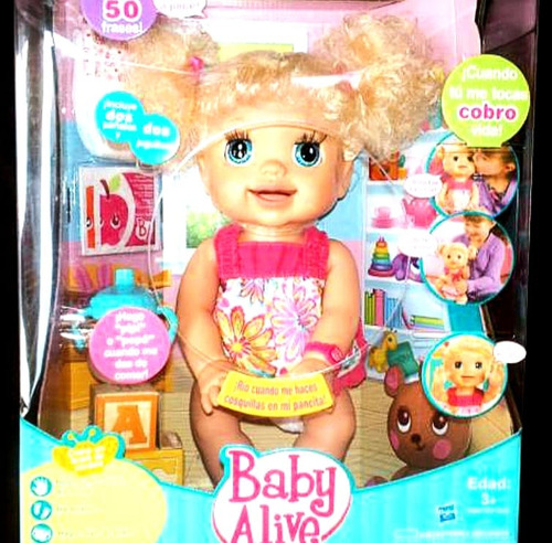 Baby Alive Gigante Juega Conmigo 50 Fraces Muñeca N.u.e.v.a 