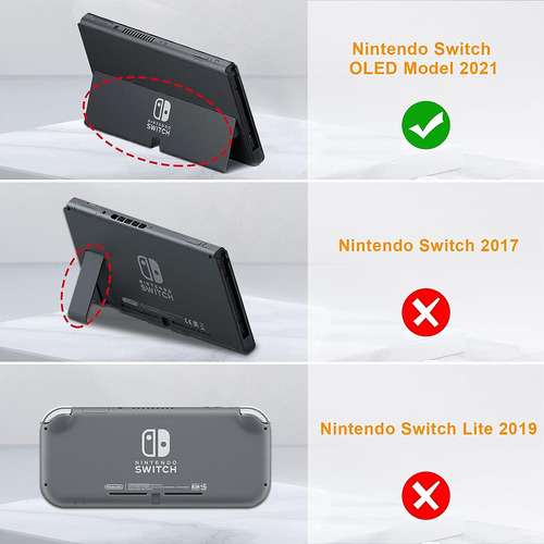 Fintie Kids Case Para Nintendo Switch Oled Modelo 2021 Co...